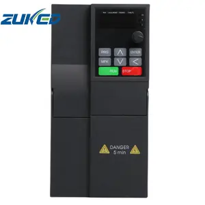 Wholesale price VFD 220v single phase 380v three phase Output Inverter 1.5KW 2.2KW 4KW 5.5KW 7.5KW Variable Frequency Drive