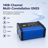 Receptor GNSS RTK de Alta Precisión, 1408 Canales, Módulo GPS BDS con Corrección 4G NTRIP CORS para UAV