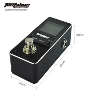 AROMA AT-07 Procesadores de efectos 3 en 1 Sintonizador de <span class=keywords><strong>guitarra</strong></span> Metrónomo/Sintonizador/Generador de tonos <span class=keywords><strong>Pedal</strong></span> de efectos de tono Pantalla cromática - Product Image 4