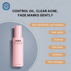 Hyaluronic Acid Niacinamide Collagen SODIUM DNA Organic <b>Face</b> Serum Jelly Mist Vegan Anti-Wrinkle Moisturizer 50mL - Product Image 4