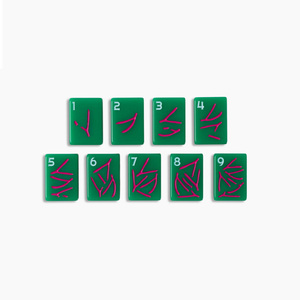 Tuiles de Mahjong Vertes Série Émeraude Américaine Jeu de Mahjong avec Motif Poisson Rose Directions Nord-Ouest Sud-Ouest - Product Image 6