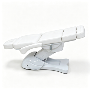 Fauteuil de Beauté Électrique à 3 Moteurs, Lit Facial Inclinable à Jambes Dédoublées, Chaise Cosmétique Réglable pour Tatouage, Clinique Esthétique et Soins Spa - Product Image 2