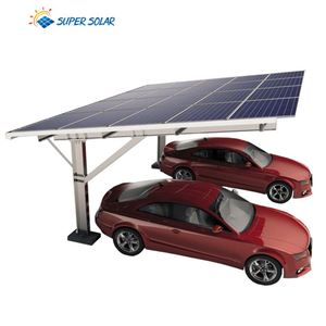 Soportes Solares de Acero para Estacionamiento Fotovoltaico en Xiamen, Aptos para Cocheras, Impermeables - Product Image 1