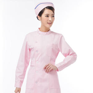 Vente directe d'usine <span class=keywords><strong>Blouse</strong></span> robe fournitures médicales unisexe Premium médecin infirmière robe de laboratoire manteau de laboratoire de haute qualité - Product Image 4