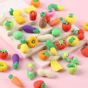 ยางลบผลไม้ผักสร้างสรรค์ Soodod 2026 น่ารัก การ์ตูนสนุกๆ สำหรับนักเรียนประถม ของรางวัลเครื่องเขียน โรงงานขายตรง - Product Image 2