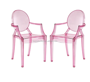 <span class=keywords><strong>Fauteuil</strong></span> en cristal transparent Louis <span class=keywords><strong>Ghost</strong></span> en plastique pour usage extérieur pour mariage pour salon appartement hôpital atelier parc - Product Image 3