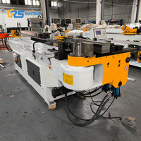 Máquina Dobladora de Tubos y Perfiles Cuadrados CNC Hidráulica Semiautomática de 5 Ejes, Robot Doblador de Tubos