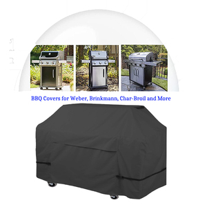 重型防水600D聚酯烧烤罩著名燃气烤架防水户外露台烧烤罩 - Product Image 6