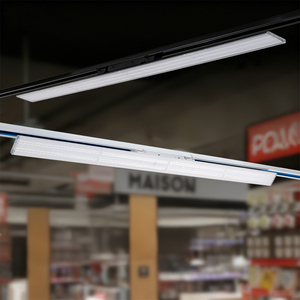 Có thể điều chỉnh sáng <span class=keywords><strong>LED</strong></span> ánh sáng theo dõi cho cửa hàng quần áo siêu thị thương mại dài loạn thị Studio siêu thị thương mại - Product Image 1