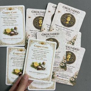 Biglietti d'Auguri Ecologici in Carta Seminabile per Fioristi, Stampa Offset Personalizzata, Cartoline Piantabili, Confezioni - Product Image 6