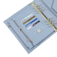Meilleures ventes Etsy : Porte-documents A5 en cuir litchi souple avec emplacements pour cartes double face pour organiseurs personnels