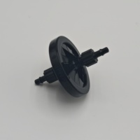 Filtro de Tinta UV Negro de 5μm, Tubo de 4*6mm, Tipo Mariposa, para Impresoras de Inyección de Tinta Eco Solvente, UV y Sublimación DTF, Suministro de Fábrica
