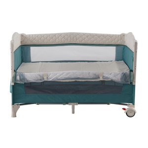 <span class=keywords><strong>Cunas</strong></span> de bebé bordadas acolchadas ajustables de cinco niveles con diseño elegante para la comodidad y la seguridad de los niños - Product Image 4