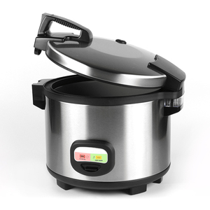 Cuiseur à riz Commercial multifonctionnel en acier inoxydable, en stock 14L de haute qualité avec 23 tasses <span class=keywords><strong>fer</strong></span> 46 personnes - Product Image 4