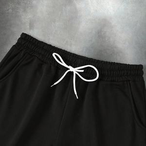 Conjunto Deportivo Casual Vintage de Otoño, Sudadera Holgada con Estampado Gráfico de Alas Cruzadas Personalizado, Pantalones Deportivos Anchos para Hombre, Talla Grande 2 - Product Image 3