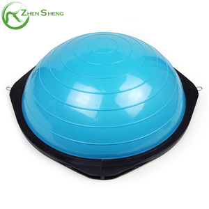 Zhensheng PVC Half Balance Trainer Yoga Ball pour les yogis recherchant une stabilité et une force de base améliorées - Product Image 4