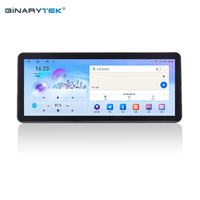Autoradio Android 12.3 "avec GPS intégré DSP et 4 + 64 Go Android 12 CarPlay pour lecteur multimédia Dvd de voiture BMW et Audi