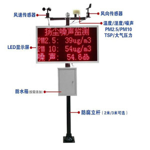 Monitor de Material Particulado PM2.5 PM10 con Pantalla LED, Monitor de Calidad del Aire para Uso Industrial - Product Image 3