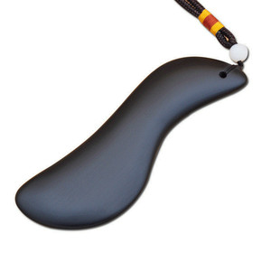 Personnalisé cou masseur <span class=keywords><strong>néphrite</strong></span> gua sha naturel de panneau et - Product Image 1