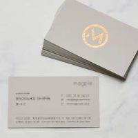 Impression personnalisée de cartes de visite, papier plié, dépliant de Menu, Service d'impression de dépliants