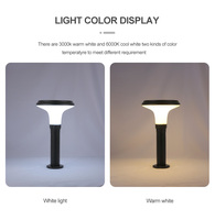 Lampe solaire extérieure pour pelouse et allée de jardin, lumineuse, étanche, à charge automatique, pour la décoration de la cour et du paysage
