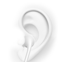 Écouteurs intra-auriculaires filaires plats colorés de haute qualité pour MP3 et mobiles