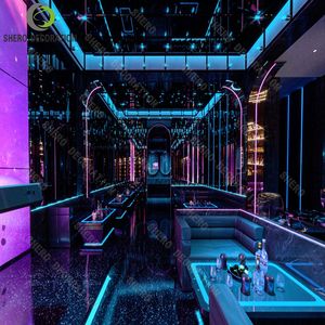 नाइट क्लब इंटीरियर डिजाइन क्लब फर्नीचर नाइट क्लब लाउंज लाउंज लाउंज और सोफा फर्नीचर - Product Image 1