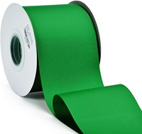 Usine directe pas cher 3 pouces de large 75mm ruban gros-grain Double face 100 mètres rouleau couleurs unies ruban écologique haute ténacité
