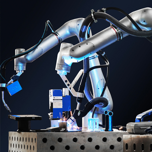 Manual Six-axis <b>Mini</b> <b>Robotic</b> Arm Welding <b>Robot</b> Collaborative for Construction Hot Spot Sale Welding <b>Robot</b> 6 Axis - Product Image 2