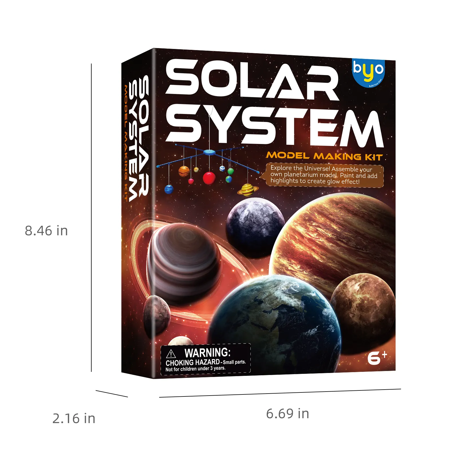 Planets Planet Children Toy Educational 2021 Best Selling Solar System Planets Model Children DIY Educational Toys Assemble Planet Toys For Kids Educational