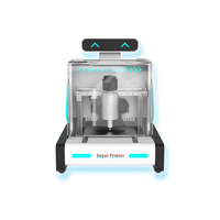 Machine intelligente d'imprimante de nourriture de sucre distributeur automatique traditionnel chinois de peinture de sucre avec la fonction d'IA parfaite pour des affaires