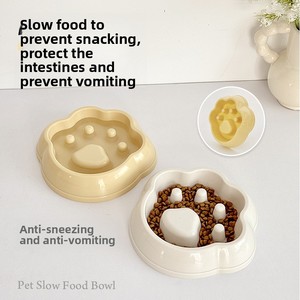 Tazón de Alimentación Lenta para Mascotas, Plato para Comida de Perros, Tazón Anti-Asfixia para Gatos y Perros, <span class=keywords><strong>Dispositivo</strong></span> de Alimentación Doméstico, Material PP, Guangdong - Product Image 2