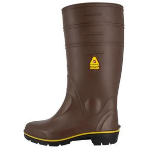 รองเท้าบูตเวลลิงตัน FN5513CRON-1080N500-42สำหรับการเกษตรรองเท้าบูทสีน้ำตาล - Product Image 3