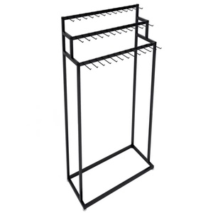 Retail Belt Racks Gürtel regale Mehr schicht ige Tie <span class=keywords><strong>Display</strong></span> Racks Bekleidungs geschäfte Taschen <span class=keywords><strong>Display</strong></span> Regale Boden Typ <span class=keywords><strong>Display</strong></span> Racks - Product Image 1