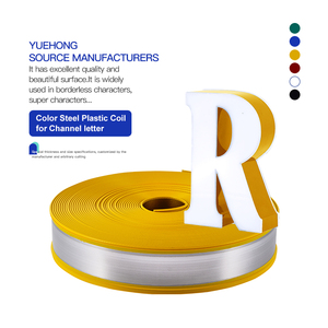 Bobina per lettere scatolate con anima in <span class=keywords><strong>alluminio</strong></span>, profilo di finitura in <span class=keywords><strong>alluminio</strong></span> colorato con tappo in gomma - Product Image 2