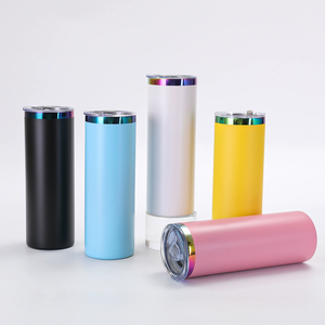 Thermos portable en acier inoxydable 304 de 20 oz, grande capacité, avec couvercle plat et design de tasses, idéal pour les cadeaux - Product Image 4