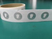 Label Kertas Mini RFID 13.56MHz dengan Chip 213, 1000pcs/roll untuk Penggunaan Perpustakaan