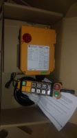 Pièces de rechange de grue F24-8D télécommande RF à double vitesse Teledirk