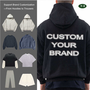 Fabricants de vêtements streetwear personnalisés ODM OEM avec logo Y-X, t-shirts, sweats à capuche, sweat-shirts, pantalons, vestes, pulls, shorts, ensembles de survêtement - Product Image 1