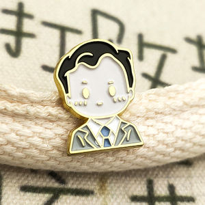 Badges en métal personnalisés haut de gamme, motifs de personnages d'anime et de bandes dessinées, émail souple, broches de mode pour événements promotionnels, à accrocher au revers - Product Image 4