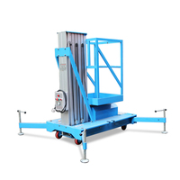 Installation de climatiseur électrique en aluminium Offre Spéciale Man Lift Plate-forme élévatrice de mât de travail surélevé aérien hydraulique