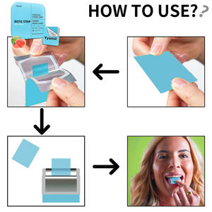 Complément de beauté pour adultes OEM/ODM : Bandes buccales de collagène et biotine pour la santé des ongles, l'élimination des rides et le blanchiment de la peau - Échantillon gratuit - Product Image 3