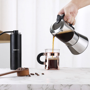 Cafetera Espresso Profesional SEECIN para Estufa, Cafetera <span class=keywords><strong>Moka</strong></span> de Gran Capacidad con Mango Resistente al Calor para una <span class=keywords><strong>Crema</strong></span> Rica - Product Image 4
