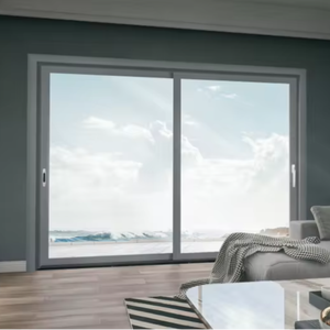 Mới Nhất Thiết Kế Mới Không Thấm Nước PVC Trượt Cửa Sổ Và Cửa Ra Vào Khung Và Phụ Kiện Upvc Thân Thiện Với Môi Cửa Cho Nhà - Product Image 1