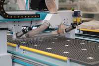 Machines de perçage de trous de serrure pour portes en bois, machines à bois multifonctionnelles, routeur automatique CNC pour la fabrication de portes