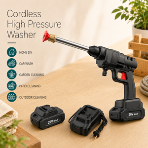 Idropulitrice Elettrica Portatile Professionale Senza Fili 20V con Motore Brushless ad Alta Pressione 145 PSI Flusso Variabile Ugello da 1.4mm - Product Image 2