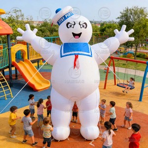 Décoration publicitaire <span class=keywords><strong>gonflable</strong></span> Ghostbusters Stay Puft Marshmallow Man, personnalisable, 10 pieds, 20 pieds, 30 pieds, 40 pieds, géant, <span class=keywords><strong>gonflable</strong></span>, Baby Pufts Marshmallow Men - Product Image 2