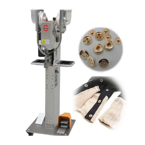 Máquina de costura industrial para roupas, botão de pressão, máquina de rebitagem