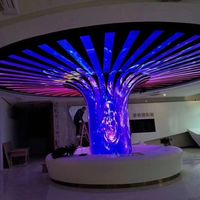 Pantalla suave Led de alta definición de 360 curvas Pantalla de pared Pantalla de video Led flexible Pantalla suave Led
