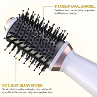 Mini Sèche-Cheveux Ionique Portable du Fabricant avec Brosse Diffuseur Volumisante et Coiffante Électrique AC pour Maison, Hôtel, Garage, Extérieur